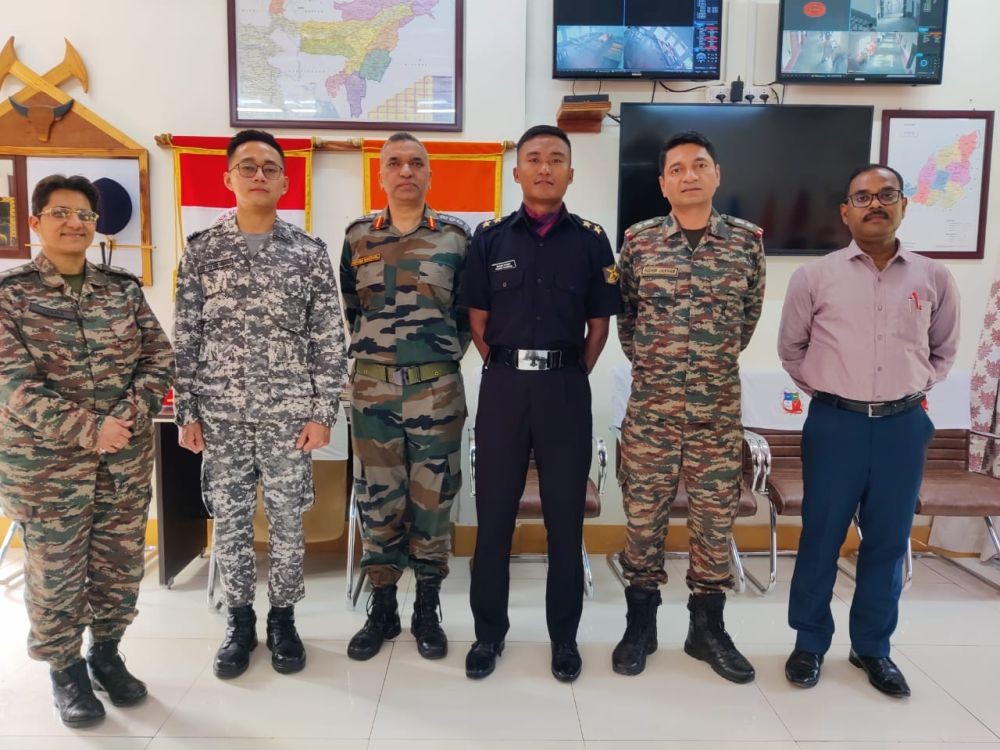 Sainik School Punglwa honoured Flight Lieutenant Obed Newmai and Lieutenant Hinoto Kakishe Yepthomi, both former cadets who got commissioned as officers.